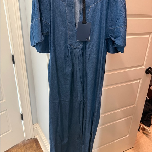 Pomander Women's Denim Dress - Picture 2 of 9